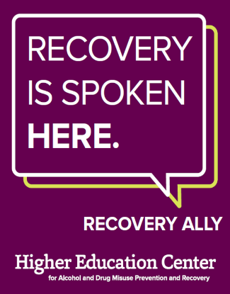 Recovery Is Spoken Here Logo