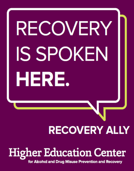 Recovery Is Spoken Here Logo